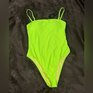 ❗️sold❗️Neon Green Swimsuit (offers welcome)
